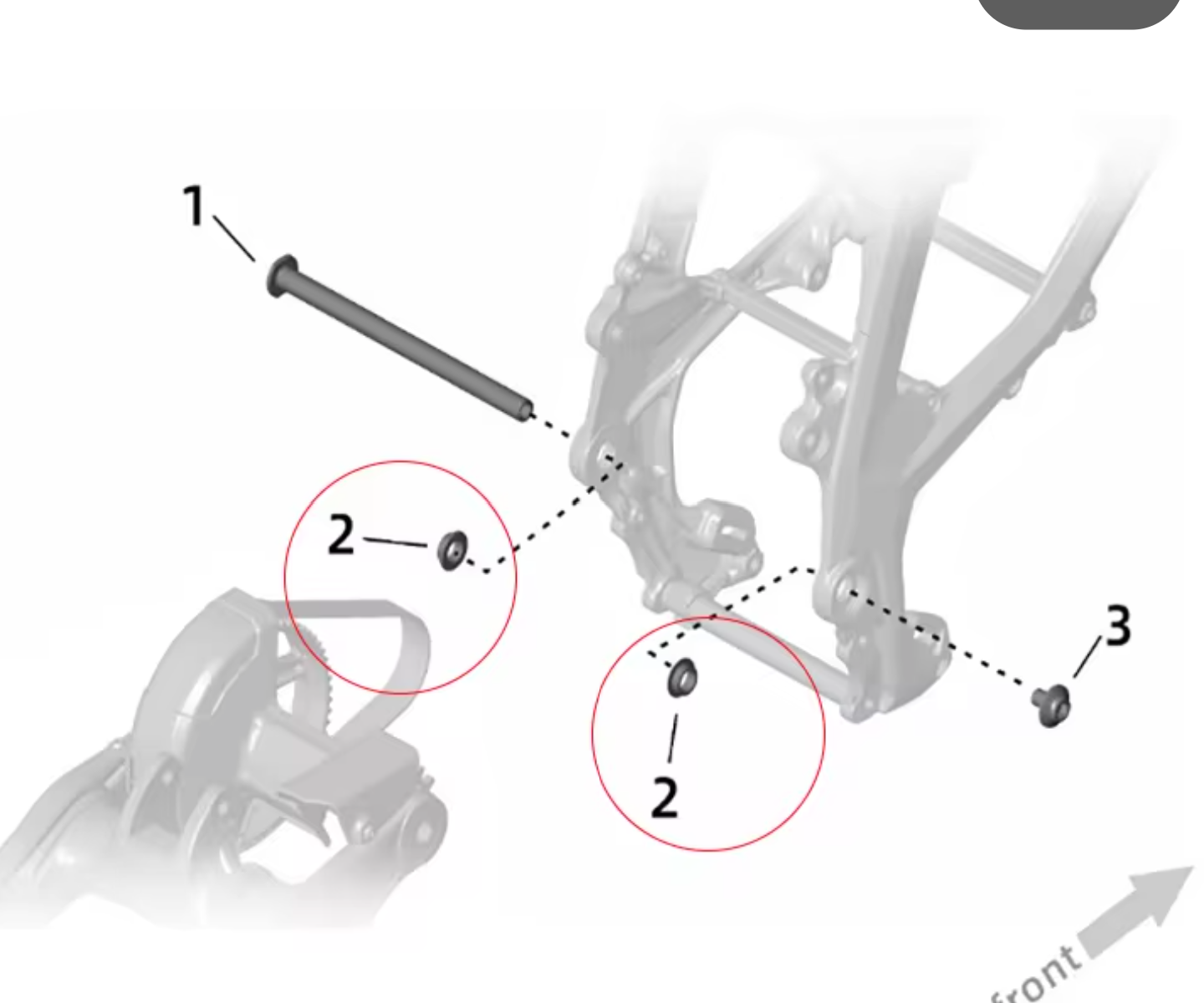 Surron Ultra Bee Spacers (Top Hats)