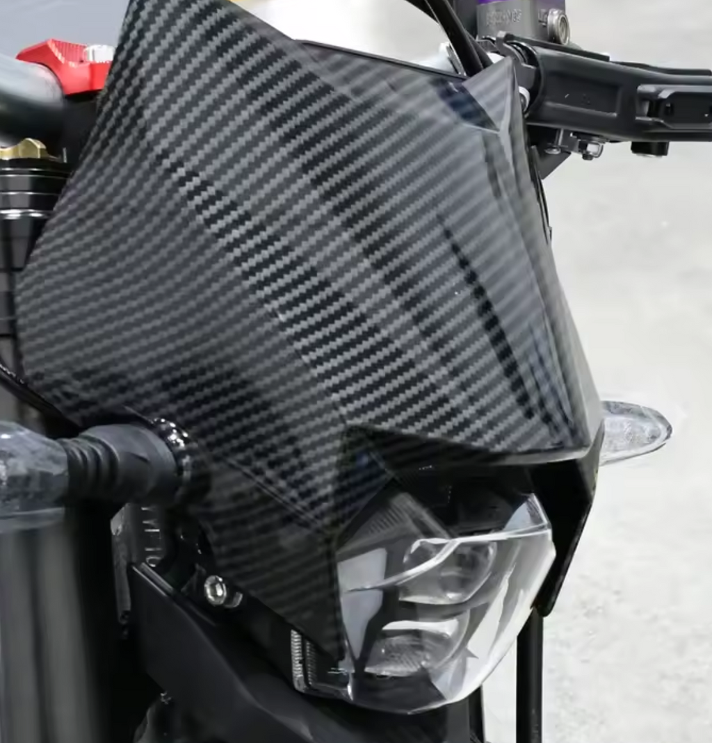 Surron Ultrabee Headlight Shroud Carbon